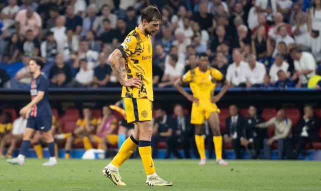 Francesco Acerbi con el Inter de Milán