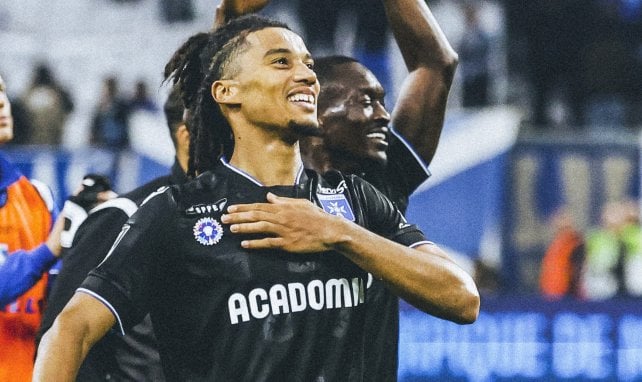 Clément Akpa con el Auxerre