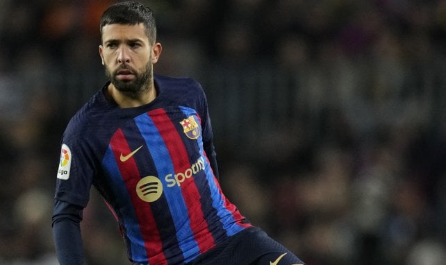 Jordi Alba con el FC Barcelona