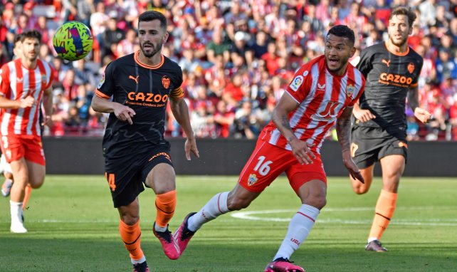 José Luis Gayà con el Valencia