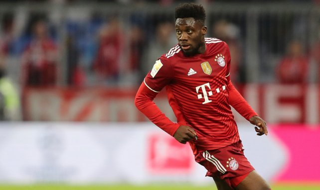 Alphonso Davies con el Bayern Múnich