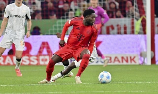 Alphonso Davies con el Bayern Múnich