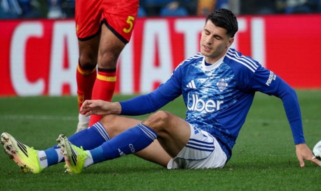 Álvaro Morata, a punto