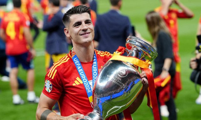 Álvaro Morata con España