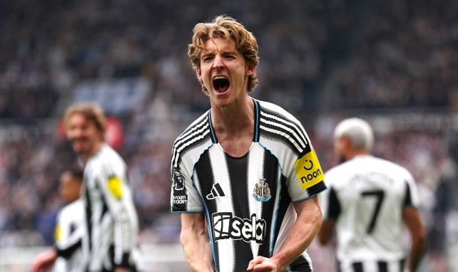El Newcastle United elige al sustituto de Anthony Gordon