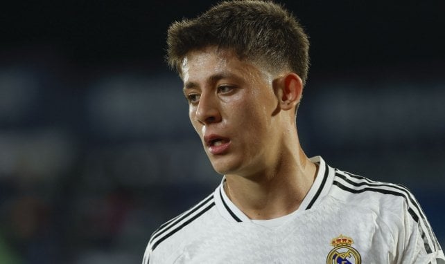 Arda Güler con el Real Madrid