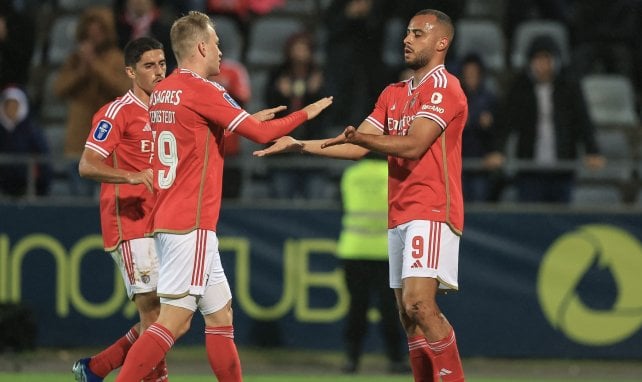 Arthur Cabral con el Benfica