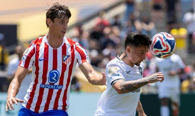 Robin Le Normand con el Atleti