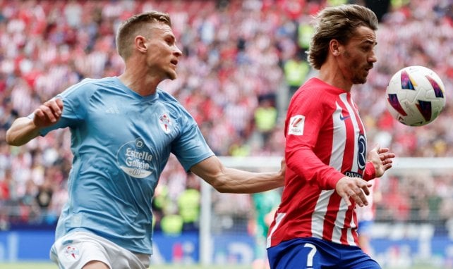 Antoine Griezmann con el Atleti