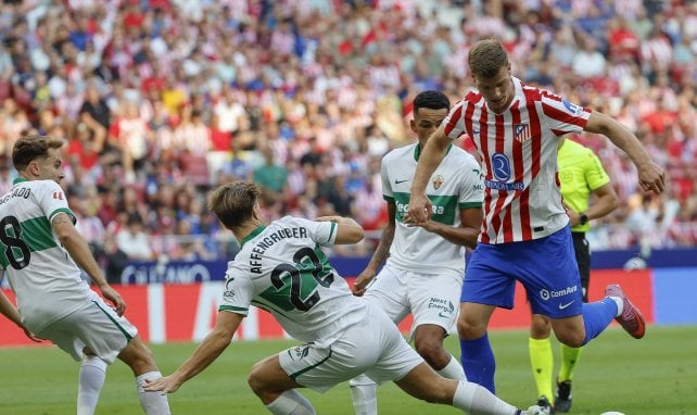 Alexander Sörloth con el Atleti