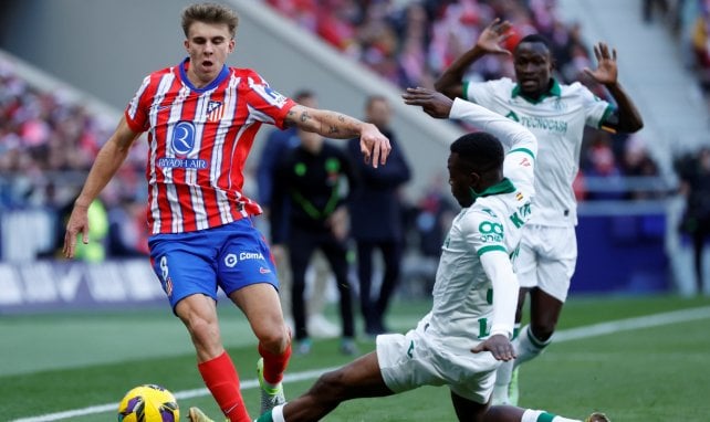 Pablo Barrios con el Atleti