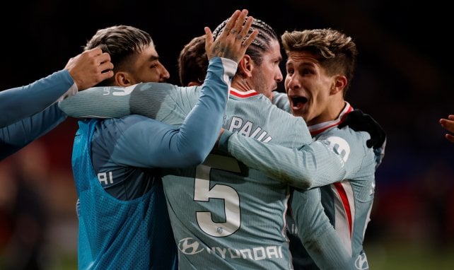 Rodrigo De Paul con el Atleti