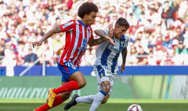 Axel Witsel con el Atlético de Madrid