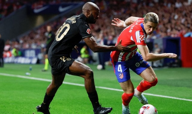 Conor Gallagher con el Atlético de Madrid