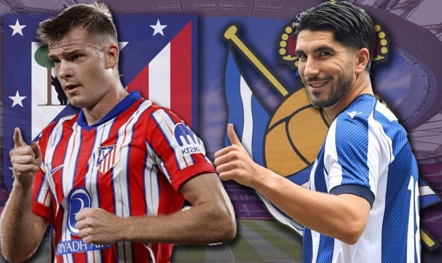 Atlético de Madrid - Real Sociedad | Los onces probables