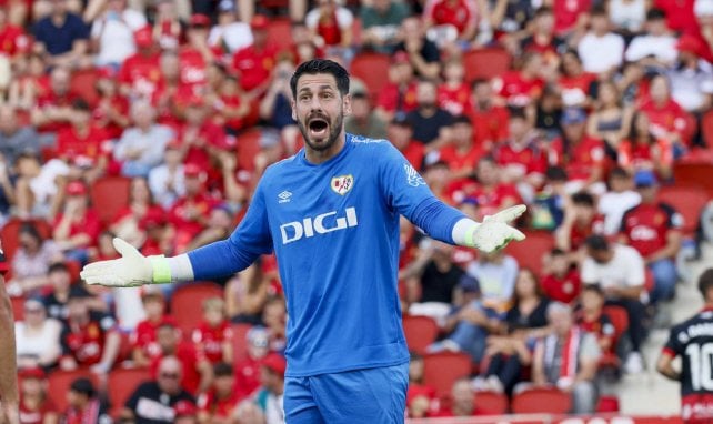 Augusto Batalla con el Rayo Vallecano