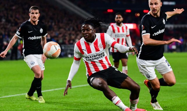 Johan Bakayoko con el PSV Eindhoven