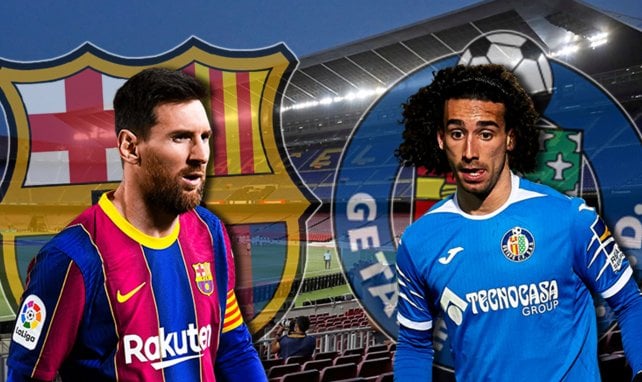 Messi y Marc Cucurella son titulares