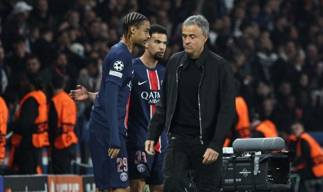 Bradley Barcola inquieta al PSG