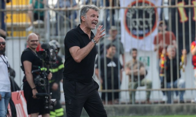 Marco Baroni en el banquillo