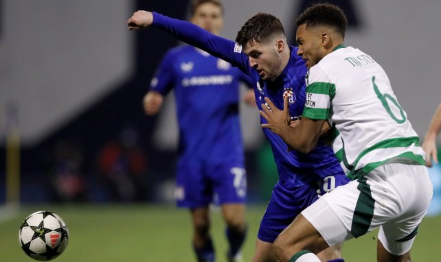 Martin Baturina con el Dinamo de Zagreb