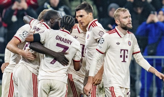 Los jugadores del Bayern Múnich celebran un gol