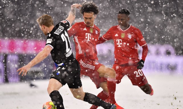 Leroy Sané, en acción con el Bayern Múnich