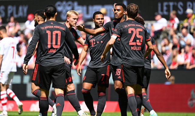 El Bayern Múnich celebrando un gol