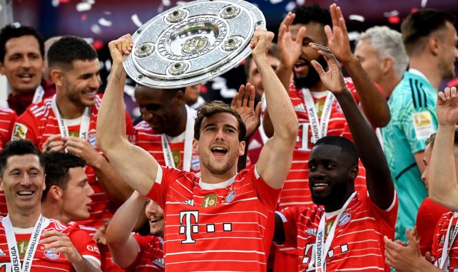 El Bayern Múnich celebra el título