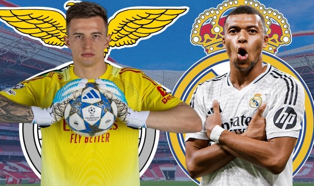 ¡Ya hay onces del Benfica - Real Madrid!