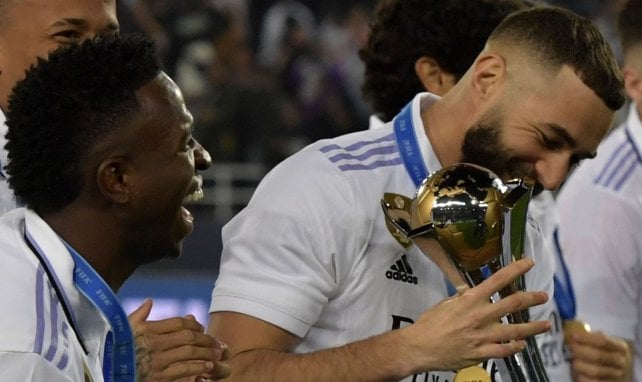 Karim Benzema y Vinicius