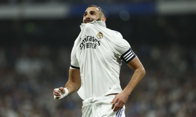 Karim Benzema decepcionado