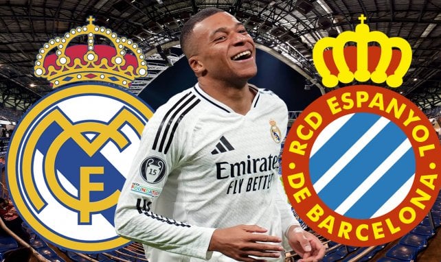 Mbappé en los onces probables.