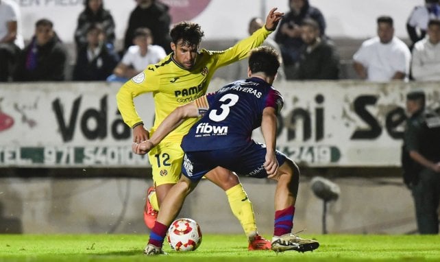 Juan Bernat con el Villarreal