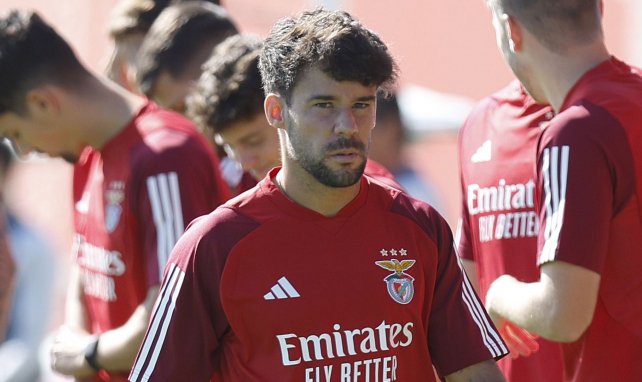 Juan Bernat, en el Benfica