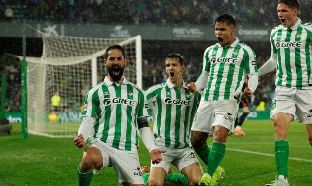 Isco Alarcón con el Real Betis