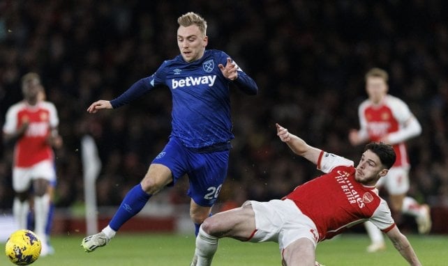 Jarrod Bowen con el West Ham