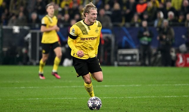 Julian Brandt con el Borussia Dortmund