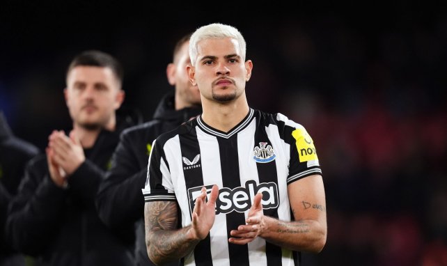 Bruno Guimarães con el Newcastle