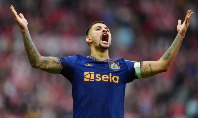 Momento cumbre para Bruno Guimaraes