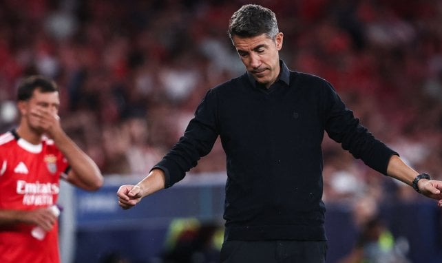 Bruno Lage, contrariado