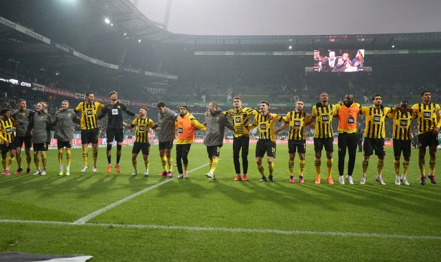 El Borussia Dortmund celebra un triunfo