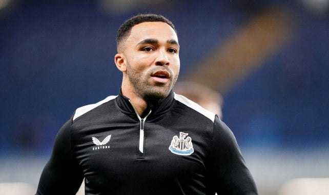 Callum Wilson en un partido del Newcastle United