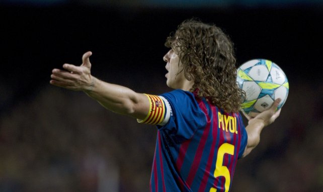 Carles Puyol, durante su etapa como capitán del FC Barcelona