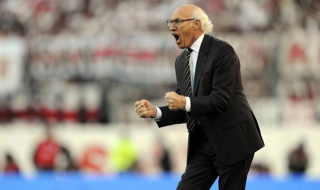 Carlos Bianchi durante su etapa como técnico de Boca Juniors