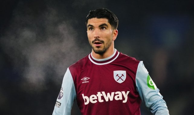 Carlos Soler con el West Ham