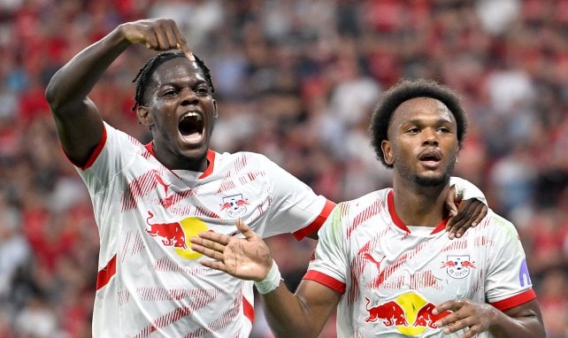 Castello Lukeba con el RB Leipzig