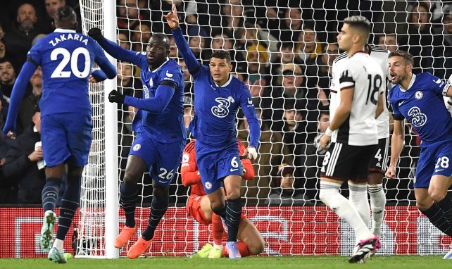 El Chelsea celebra un gol