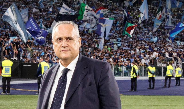 Claudio Lotito, presidente de la Lazio