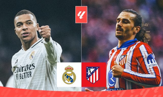 Onces de Real Madrid y Atlético de Madrid